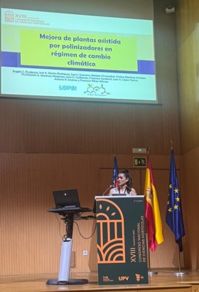 Dr. Angela S. Prudencio presented our work in National Congress of Horticultural Sciences