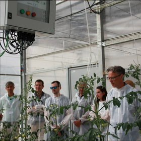 Plant breeders visited our facilities in Santomera last day in the WorkShop