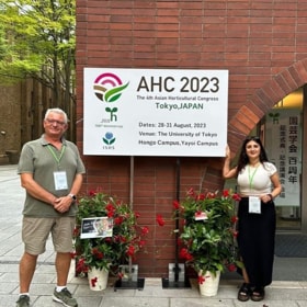 Prof. Dr. Francisco Pérez Alfocea and Dr. Purificación Melgarejo from CEBAS attended the AHC2023 Congress in Tokyo, Japan